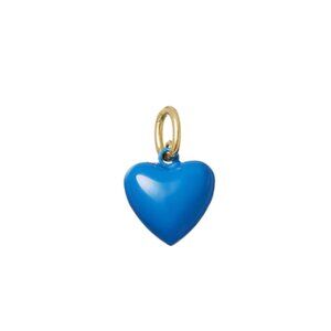 Roxanne Assoulin The Mini Puffy Heart Charms Navy Blue